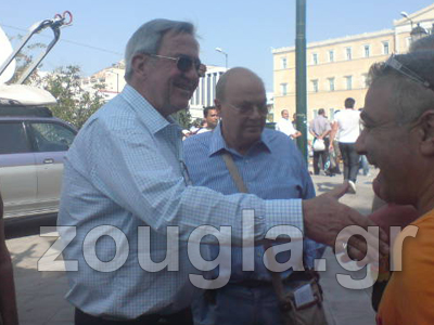 Και ο «Τέως» με τους νταλικέρηδες